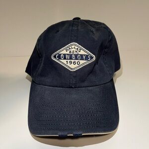 Dallas Cowboys Hat Cap Strapback Blue Adjustable Embroidered NFL American Needle